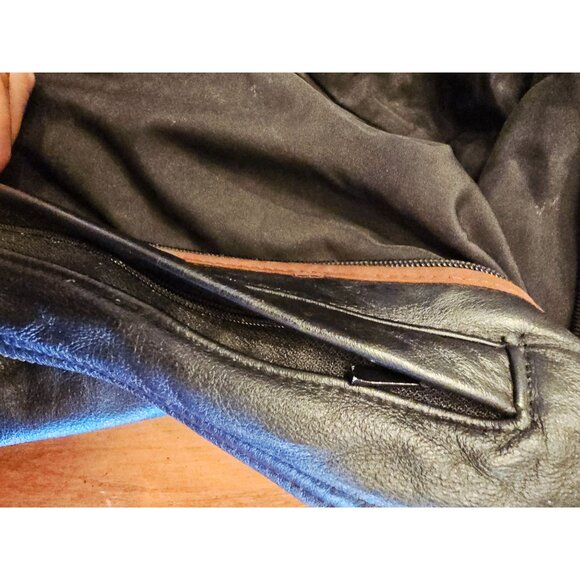 Wilson leather M. Julian biker jacket Medium black - Picture 11 of 16
